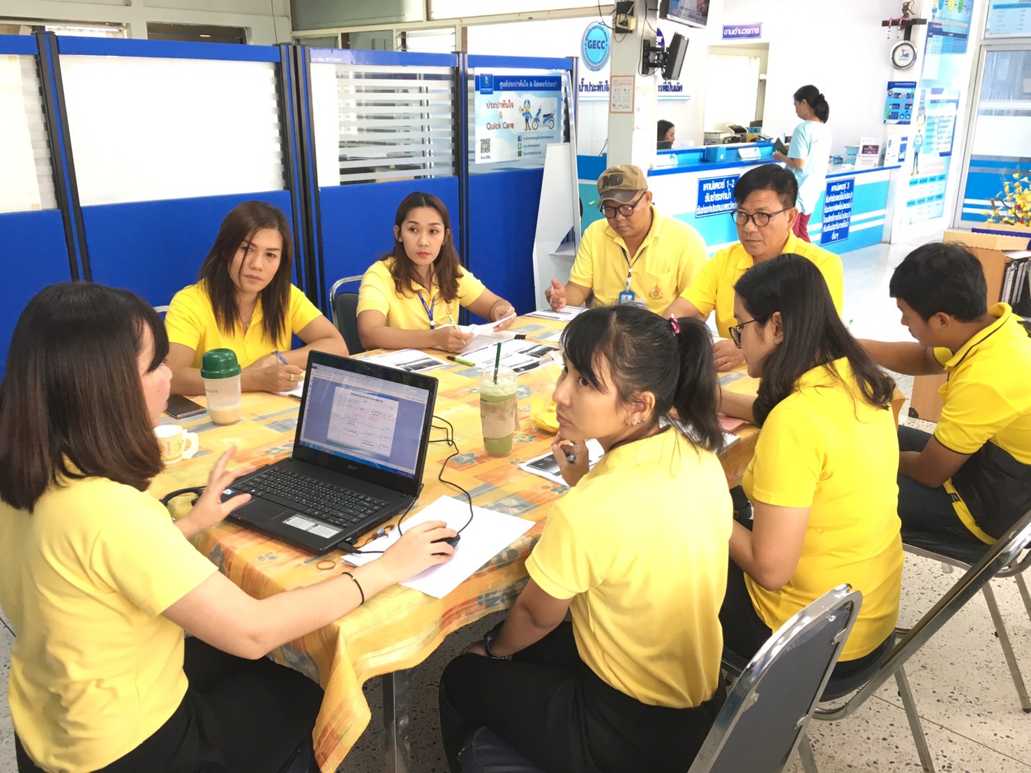 กปภ.สาขาพนมทวน จัดกิจกรรม On The Job Training