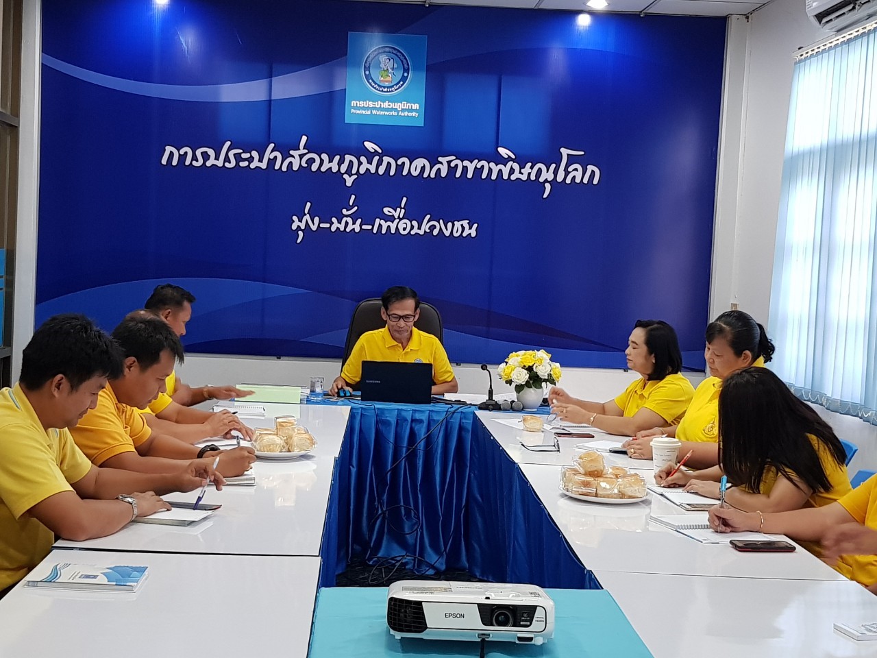 กปภ.สาขาพิษณุโลก จัดกิจกรรมโครงการสนทนายามเช้า (Morning Talk) ครั้งที่ 8/2562