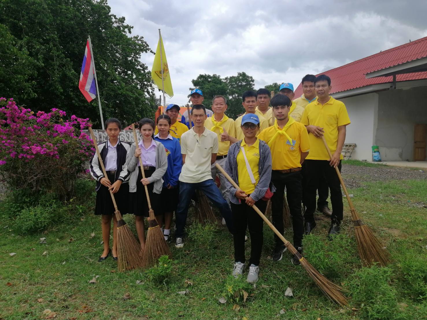กปภ.สาขากุยบุรีดำเนินโครงการ CSR เข้าร่วมกิจกรรมจิตอาสา เราทำความ ดี ด้วยหัวใจ