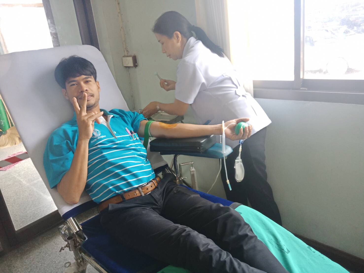 กปภ.สาขากุยบุรี ดำเนินโครงการ CSR เข้าร่วมบริจาคโลหิต