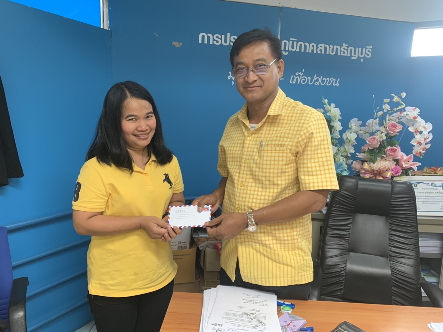 กปภ.สาขาธัญบุรี จัดกิจกรรมสนทนายามเช้า Morning Talk ประจำเดือน มิถุนายน 2562