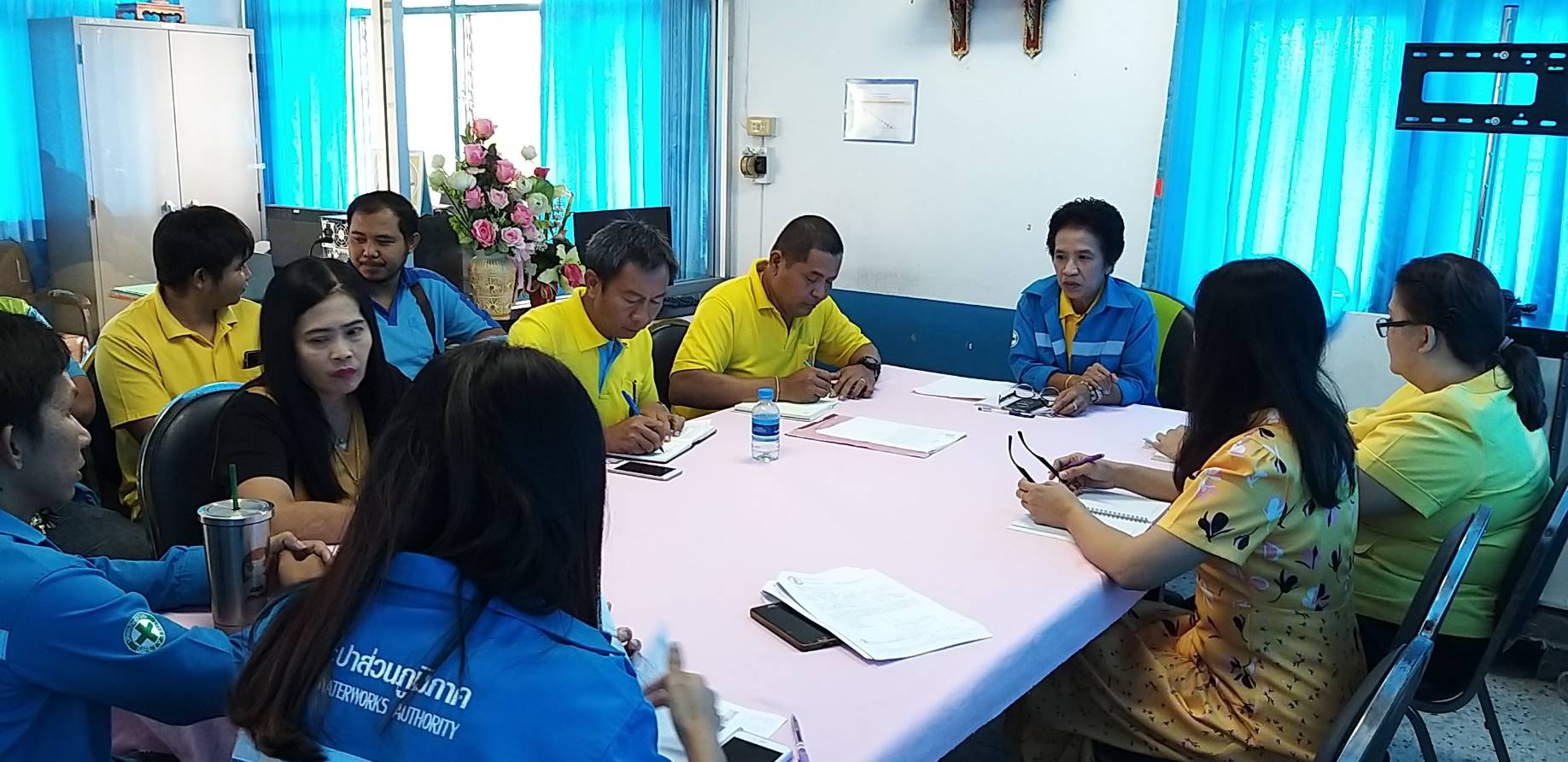 กปภ.สาขานครนายก จัดกิจกรรมสนทนายามเช้า (Morning Talk) ติดตามผลการดำเนินงาน ประจำเดือนมิถุนายน 2562