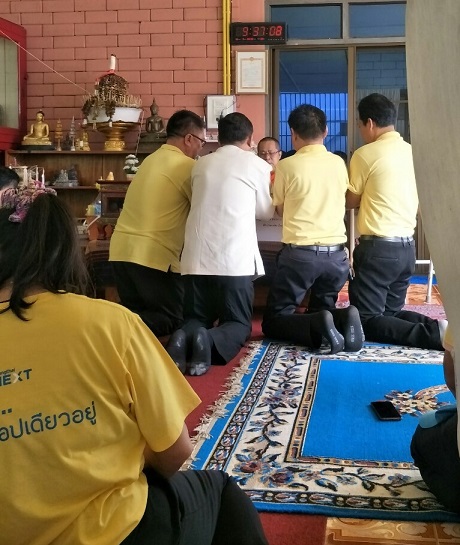 กปภ.สาขาแม่สะเรียง เข้าร่วมงานประเพณีแห่เทียนพรรษา ประจำปี 2562