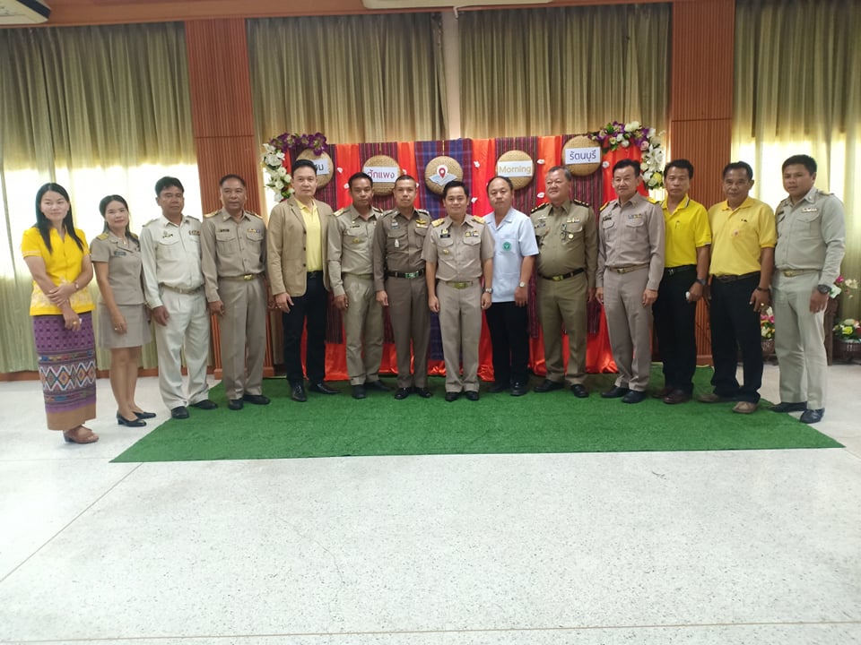 กปภ.สาขารัตนบุรี ร่วมกิจกรรม รัตนบุรี Morning Brief ประจำเดือน กรกฎาคม 2562