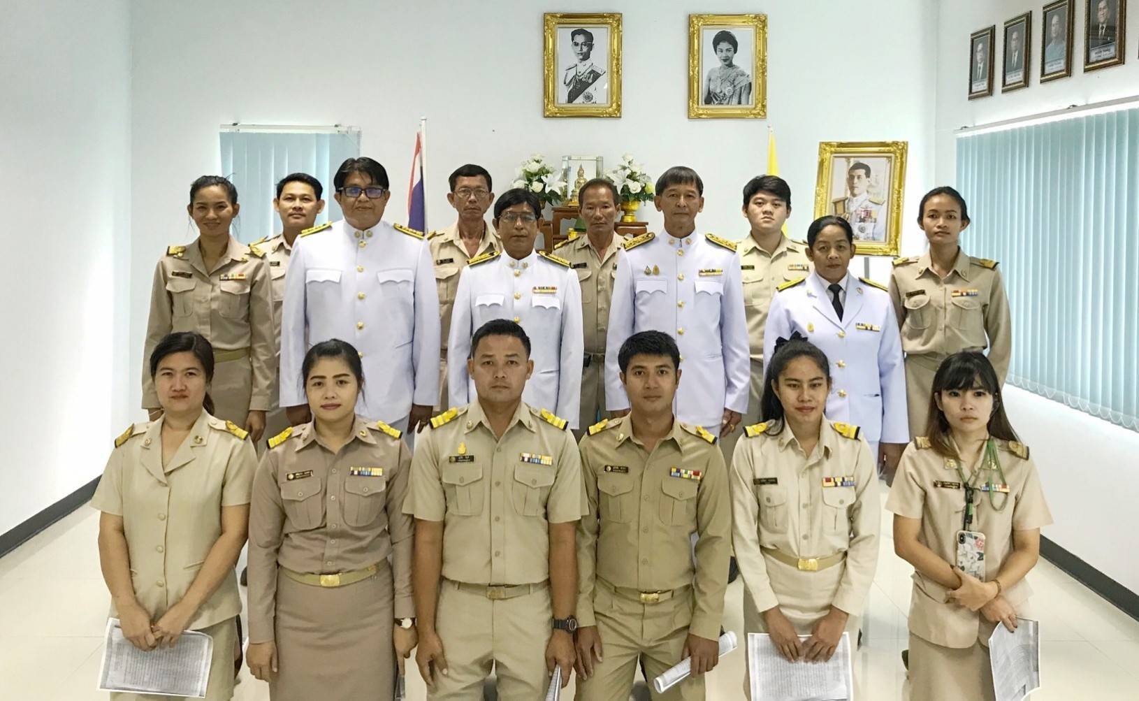 กปภ.สาขาอ่างทอง ร่วมพิธีถวายสัตย์ปฏิญาณเพื่อเป็นข้าราชการที่ดี และพลังของแผ่นดิน ประจำปี 2562