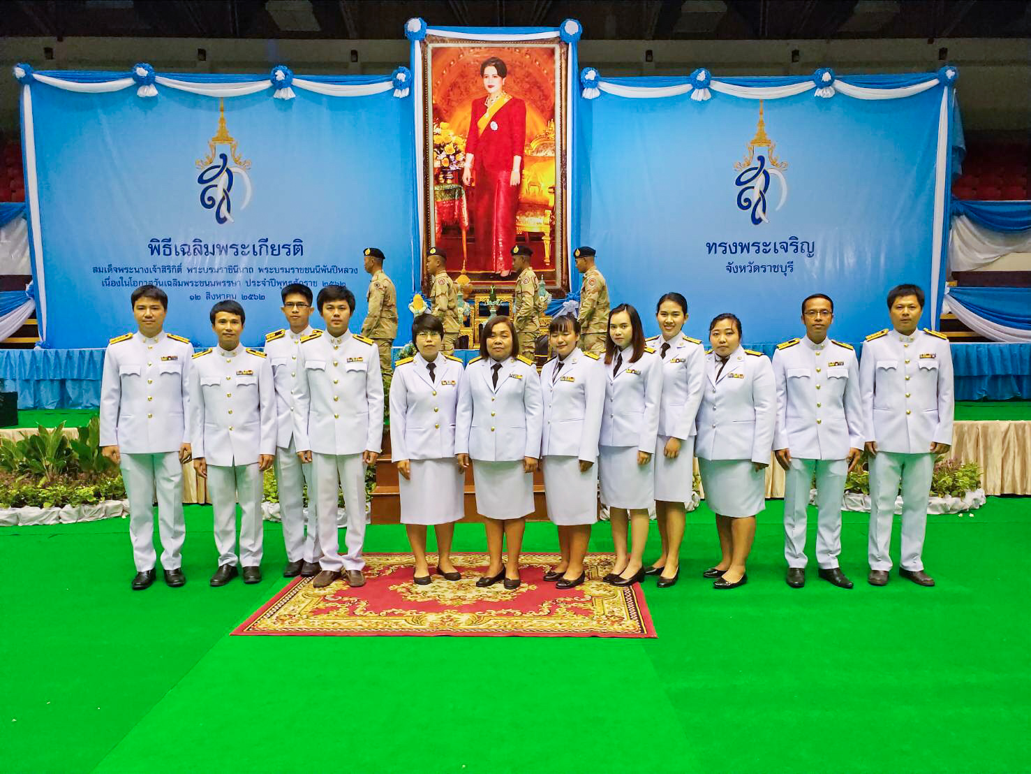 กปภ.ข.๓ ร่วมกิจกรรมเนื่องในโอกาสวันเฉลิมพระชนมพรรษา สมเด็จพระนางเจ้าสิริกิติ์ พระบรมราชินีนาถพระบรมราชชนนีพันปีหลวง ประจำปีพุทธศักราช ๒๕๖๒
