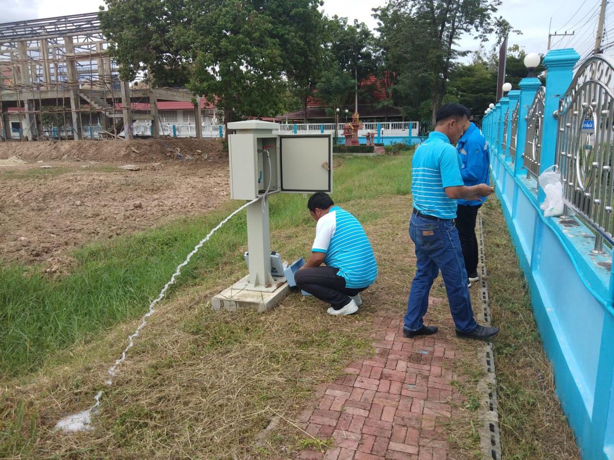 กปภ.สาขาเลาขวัญ ออกดำเนินการตรวจคุณภาพน้ำ ตามแผนปฎิบัติการWSP ปี2562