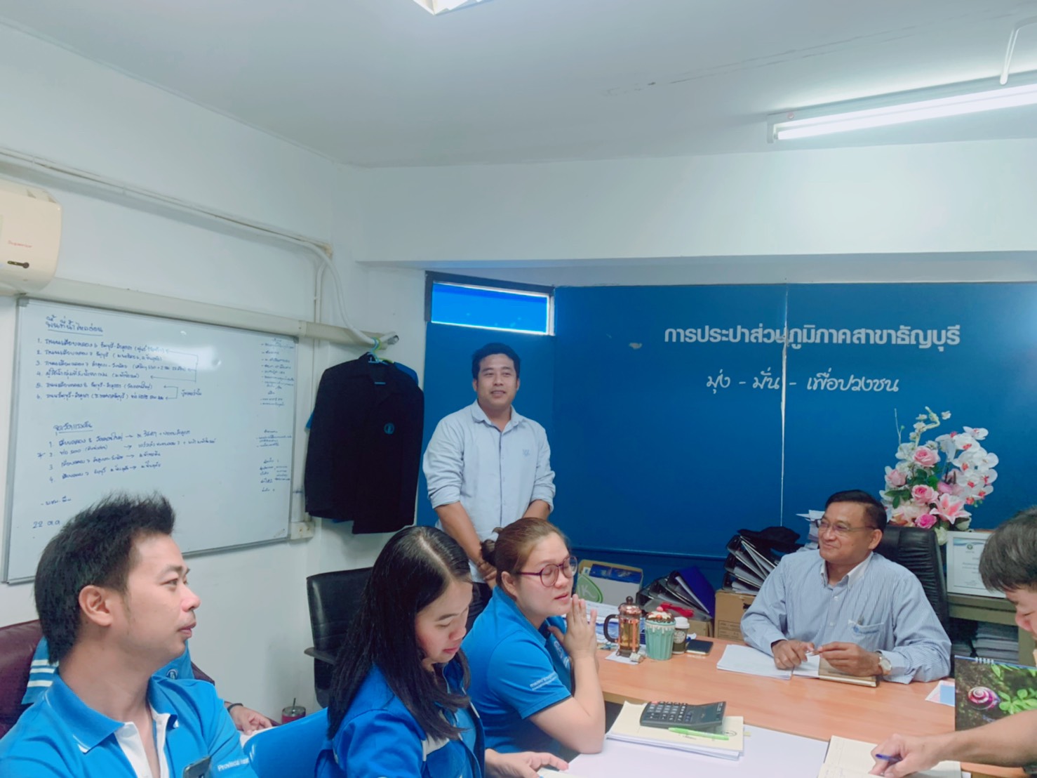 กปภ.สาขาธัญบุรี จัดกิจกรรมสนทนายามเช้า Morning Talk ประจำเดือน ตุลาคม 2562
