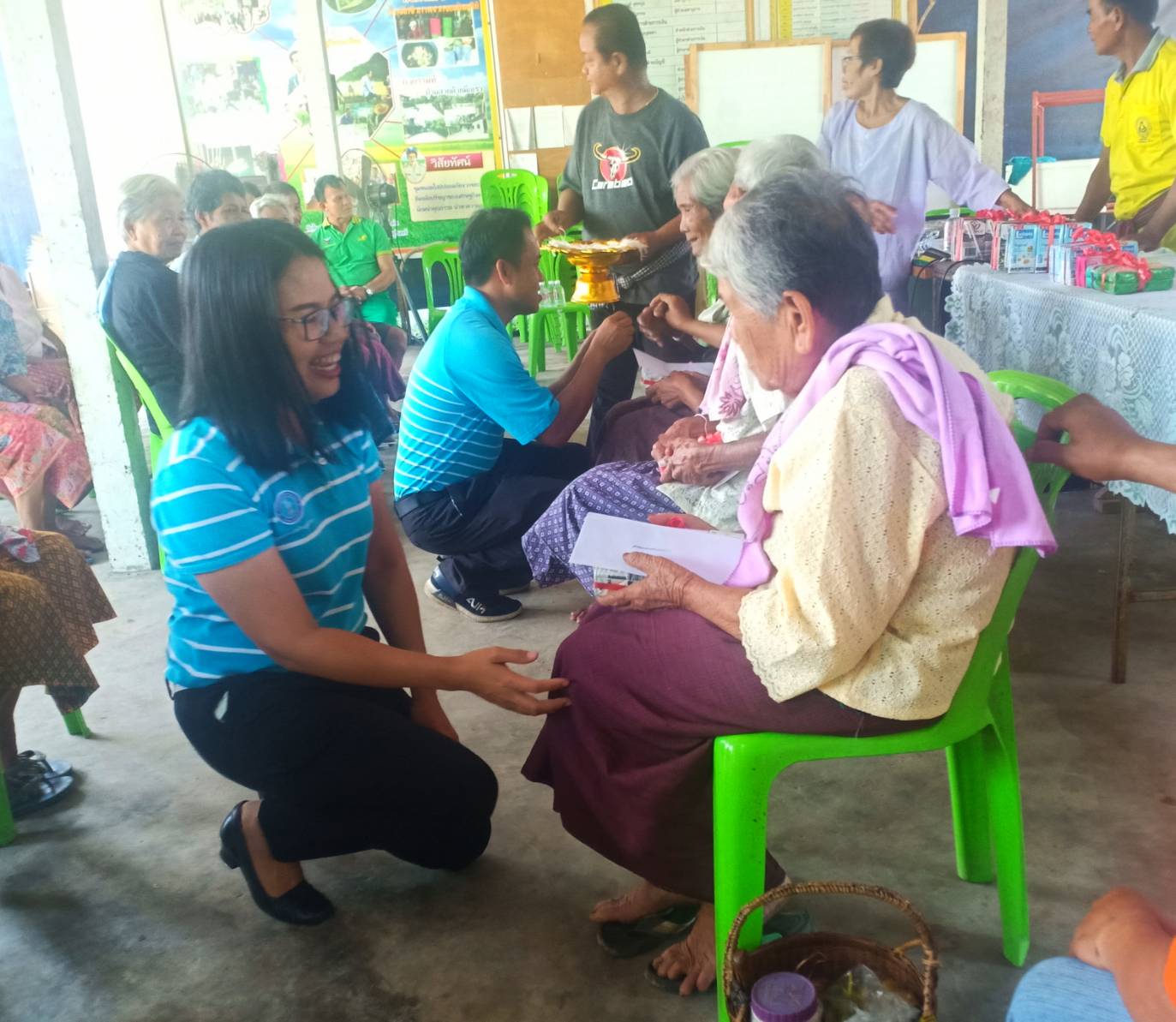 กปภ.สาขารัตนบุรีเข้าร่วมโครงการด้วยรัก และห่วงใย