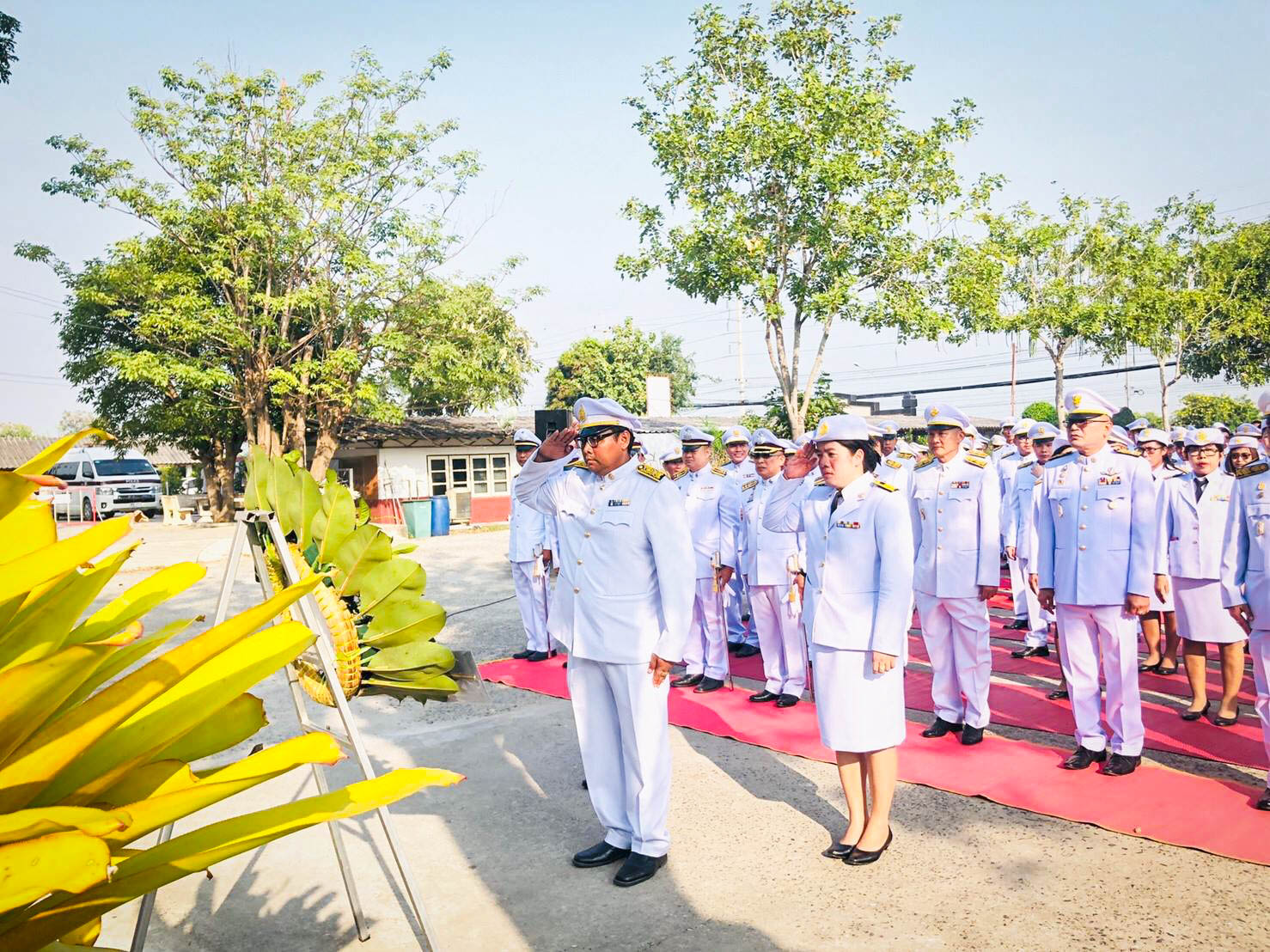 การประปาส่วนภูมิภาคสาขาวิเศษชัยชาญ เข้าร่วมพิธีเนื่องในวันคล้ายวันสวรรคตพระบาทสมเด็จพระจุลจอมเกล้าเจ้าอยู่หัว