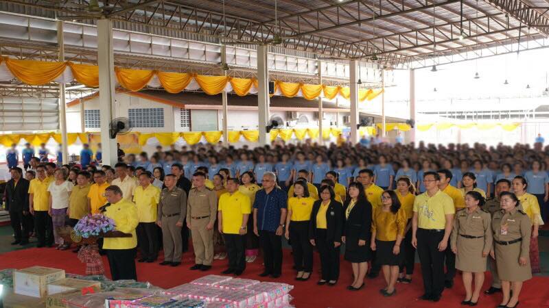 กปภ.สาขาขอนแก่น(พ)ร่วมกิจกรรมโครงการธารน้ำใจท้องถิ่นไทยจังหวัดขอนแก่น เลี้ยงอาหารกลางวันแก่ผู้ต้องขังเรือนจำกลางจังหวัดขอนแก่น เฉลิมพระเกียรติฯ และสนับสนุนน้ำดื่มบรรจุขวดตราสัญลักษณ์กปภ.