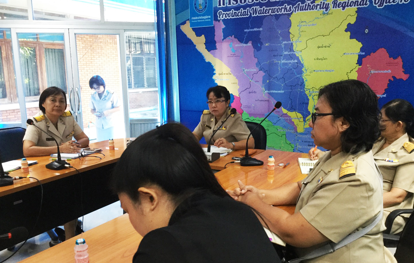 กองบริหารทั่วไป กปภ.ข.10 จัดกิจกรรมสนทนายามเช้า (Morning Talk)