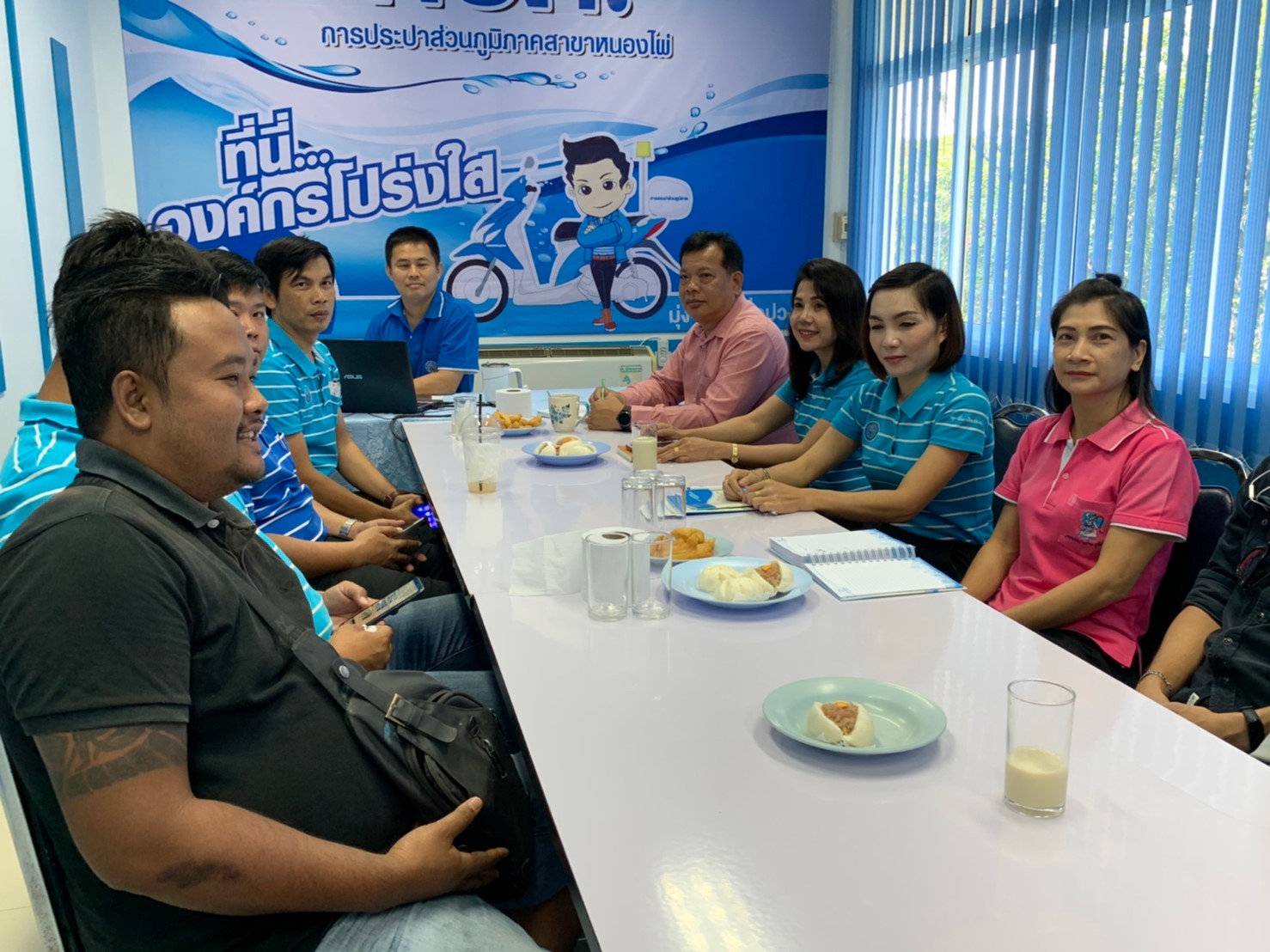 วันที่ 19 พฤศจิกายน 2562 กปภ.สาขาหนองไผ่ จัดโครงการสนทนายามเช้า (Morning Talk)ครั้งที่2/2562