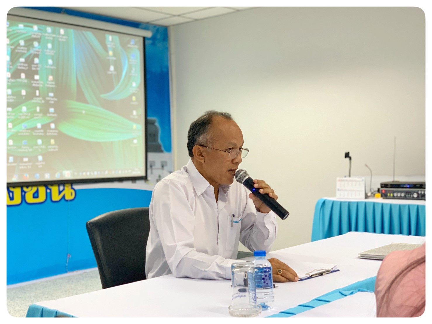 กปภ.สาขาอ้อมน้อย เข้าร่วมประชุม ซักซ้อม การบันทึกต้นทุน/เงินรับค่าติดตั้งมาตรวัดน้ำและวางท่อขยายเขต ผ่านเว็ปไซต์ กปภ.ข.3