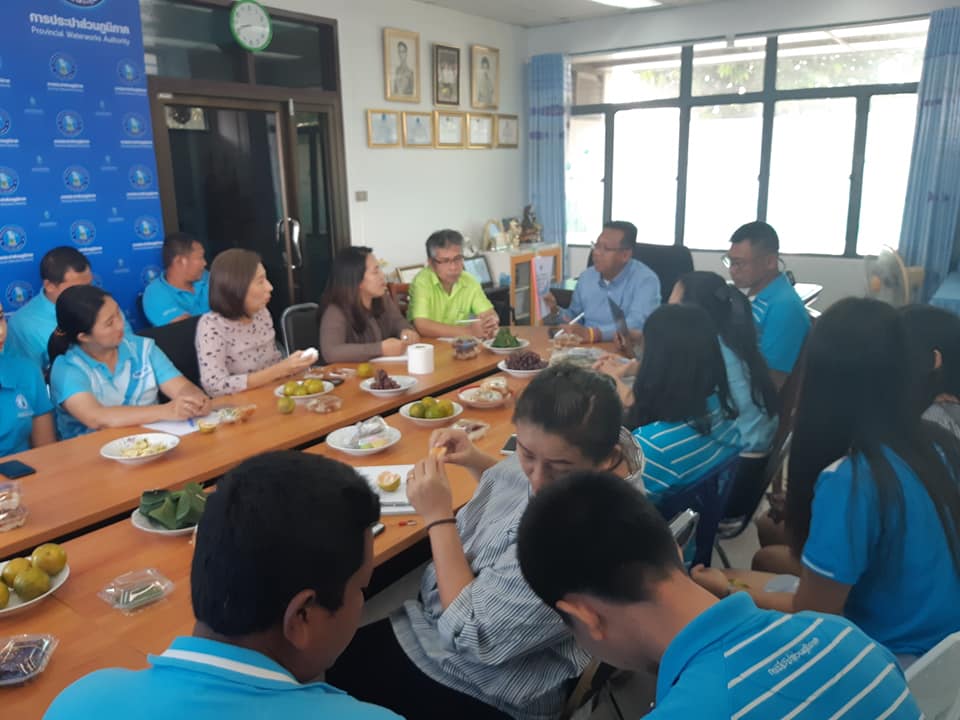 กปภ.สาขาระนอง จัดกิจกรรมสนทนายามเช้า (Morning Talk) ประจำเดือนพฤศจิกายน 2562
