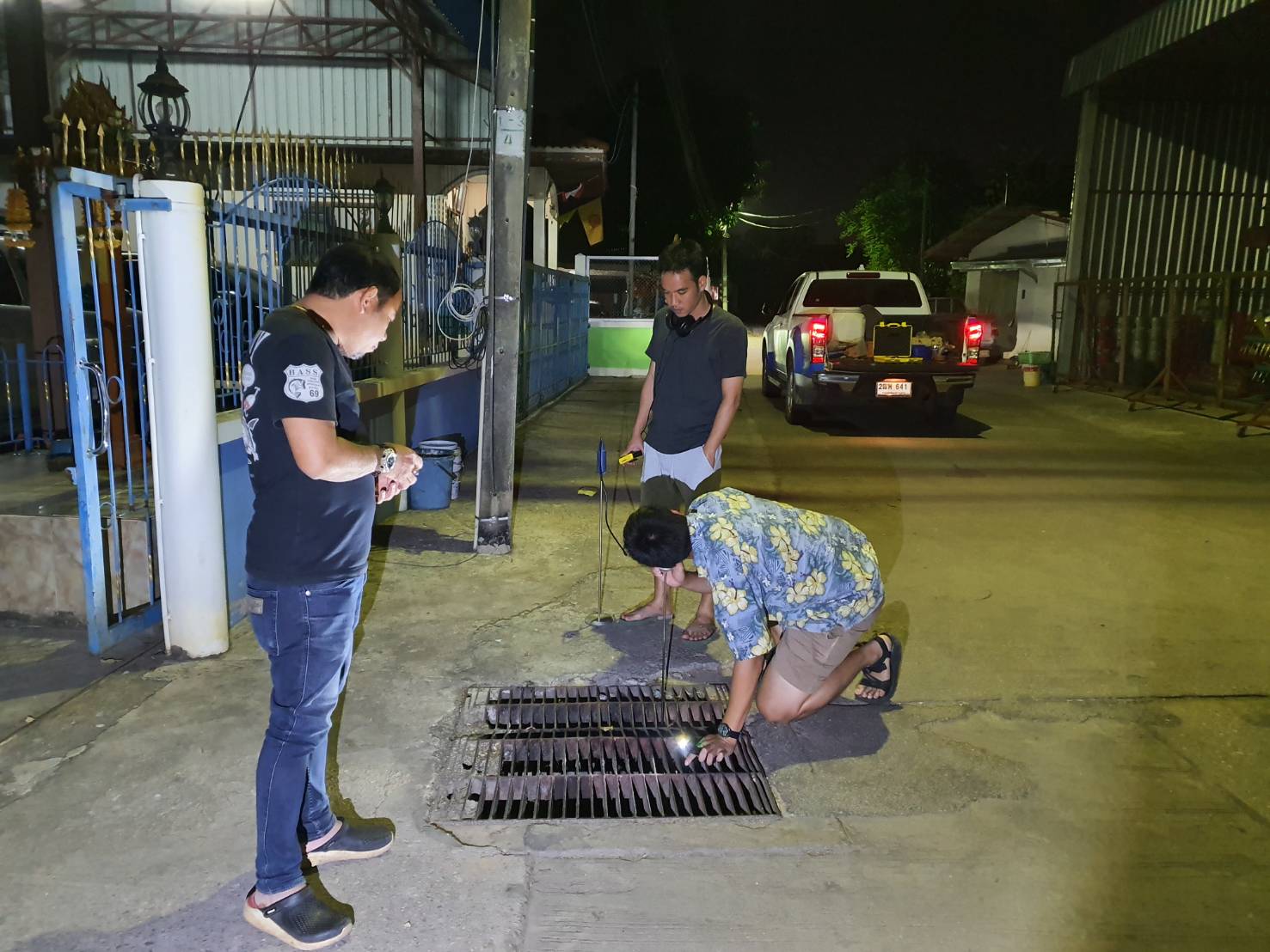 กปภ.สาขากำแพงเพชร ออกสำรวจหาท่อแตก ท่อรั่ว พร้อมส่งช่างดำเนินการทันที