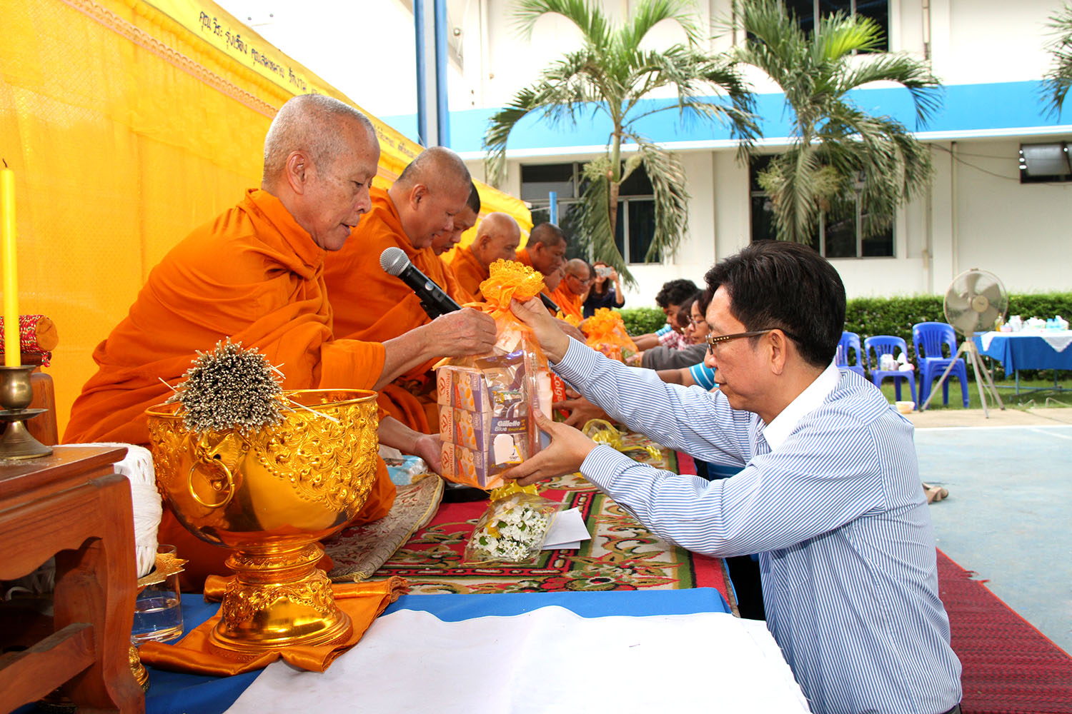 กปภ.ข.๓ ร่วมทำบุญเนื่องในโอกาสวันคล้ายวันสถาปนา กปภ. ครบรอบ ๔๑ ปี