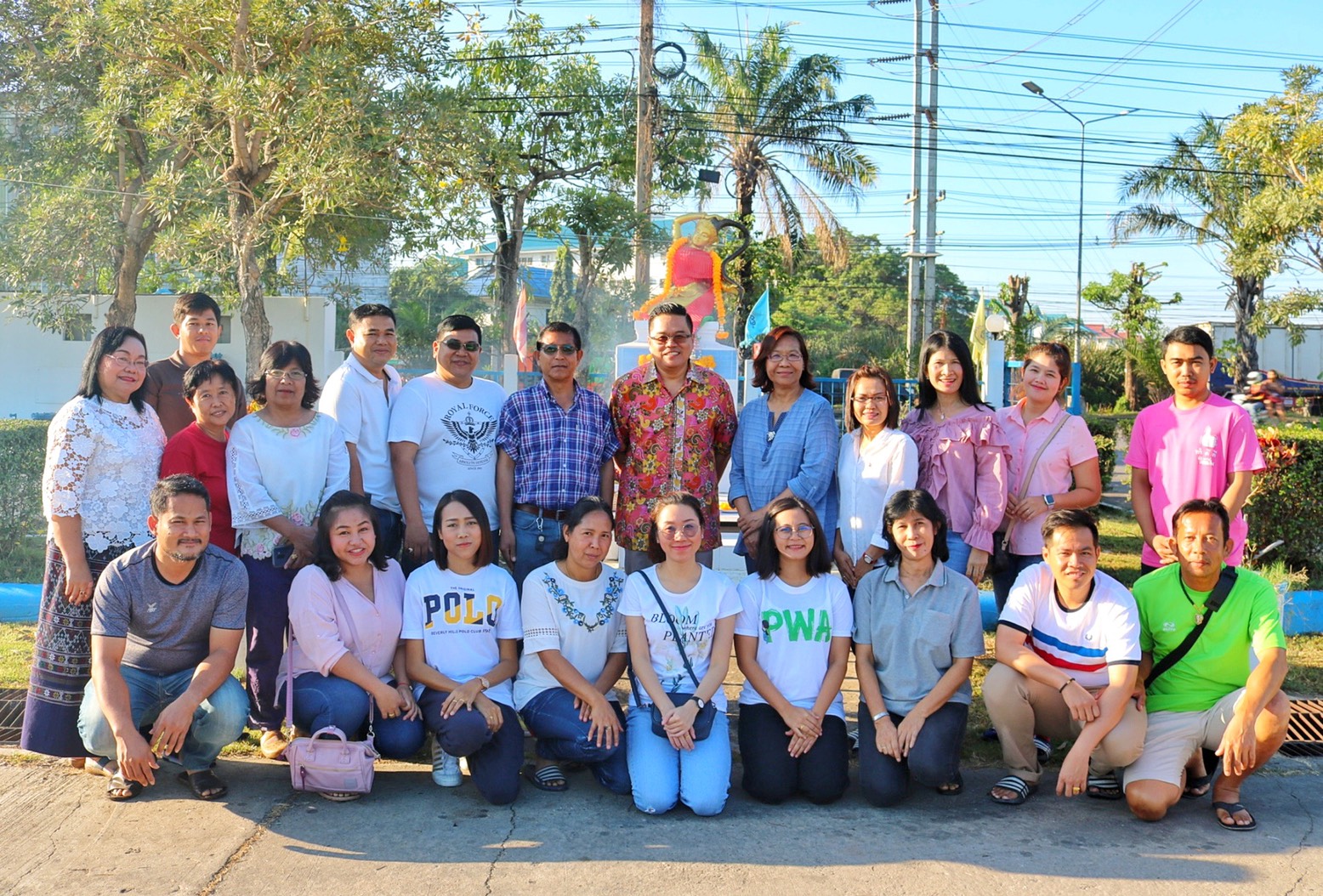 กปภ.สาขาปทุมธานี จัดพิธีทำบุญสำนักงาน และสักการะบูชาพระแม่ธรณี ประจำปี 2563 และเนื่องในโอกาสวันคล้ายวันสถาปนา ครบรอบ 41 ปี กปภ.