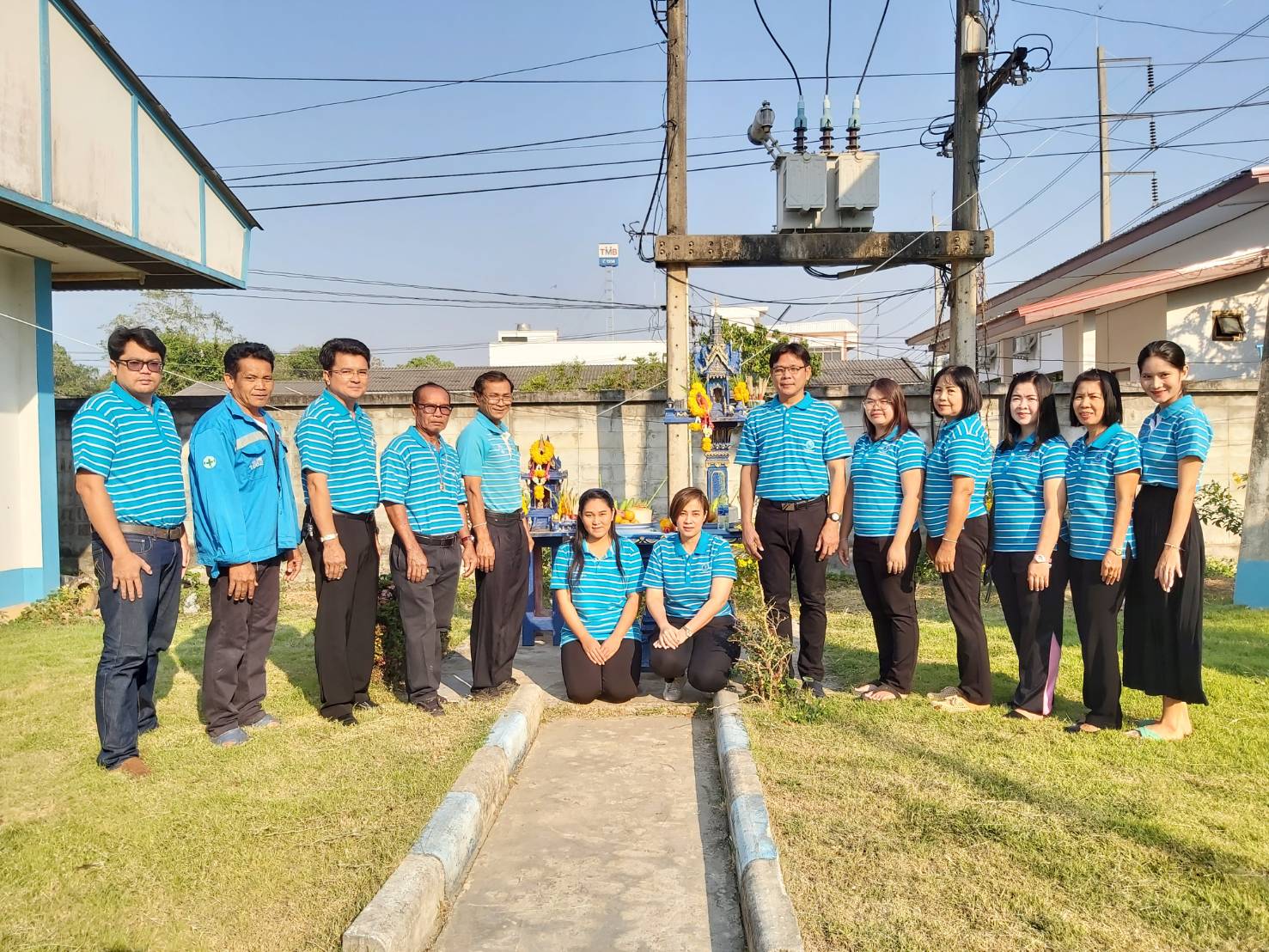 กปภ.สาขาสระแก้ว ถวายเครื่องสักการะแก่พระแม่ธรณีฯ พร้อมทำบุญสำนักงาน เนื่องในวันคล้ายวันสถาปนา กปภ.ครบรอบ 41ปี