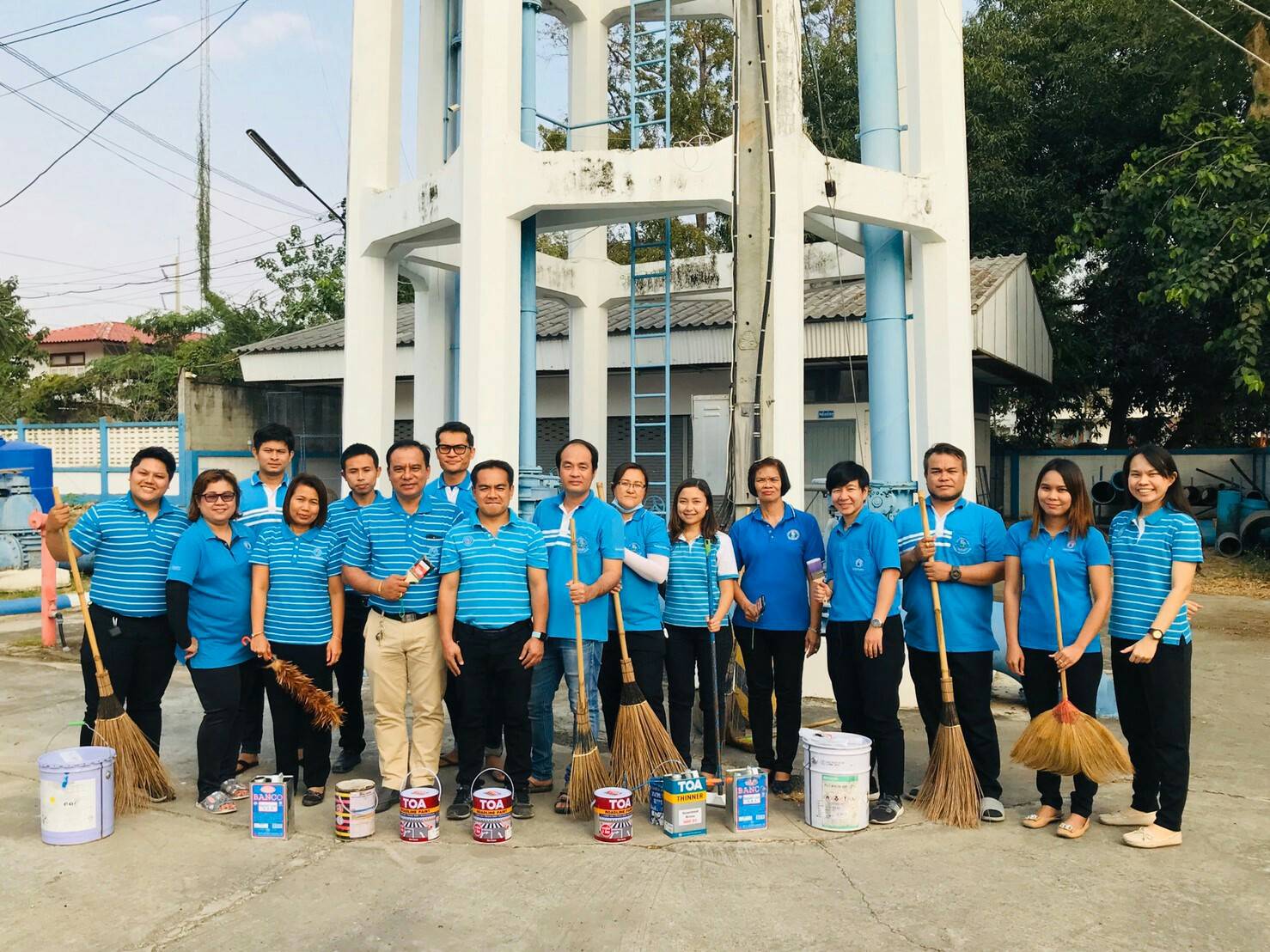 การประปาส่วนภูมิภาคสาขาพระพุทธบาท จัดกิจกรรม Big Clearning day