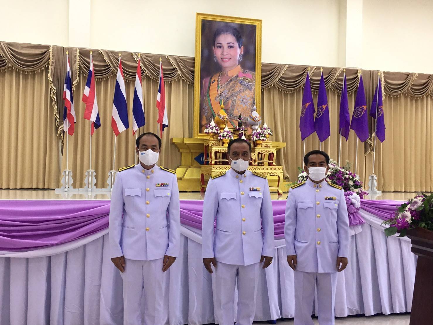 กปภ.สาขาพระพุทธบาท ร่วมพิธีลงนามถวายพระพรชัยมงคล สมเด็จพระนางเจ้าฯ พระบรมราชินี เนื่องในโอกาสวันเฉลิมพระชนมพรรษา