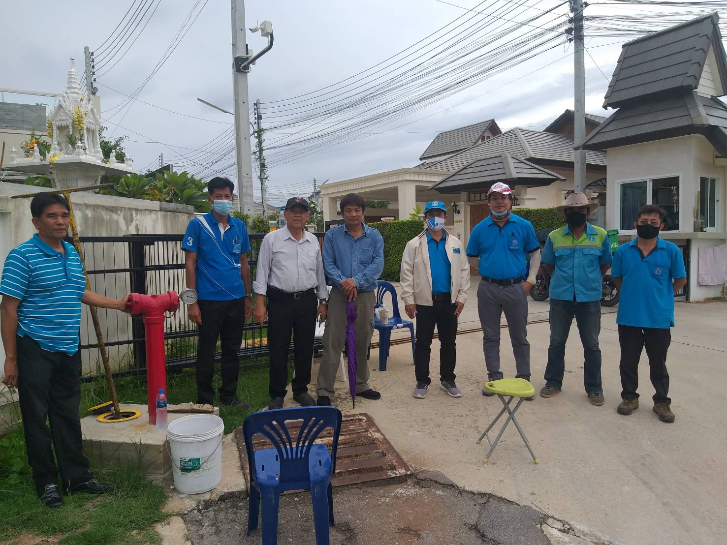 กปภ.สาขาปราณบุรี ลงพื้นที่ตรวจสอบงานขยายเขต งานรับโอนกิจการ ให้ได้ตามมาตรฐาน กปภ.