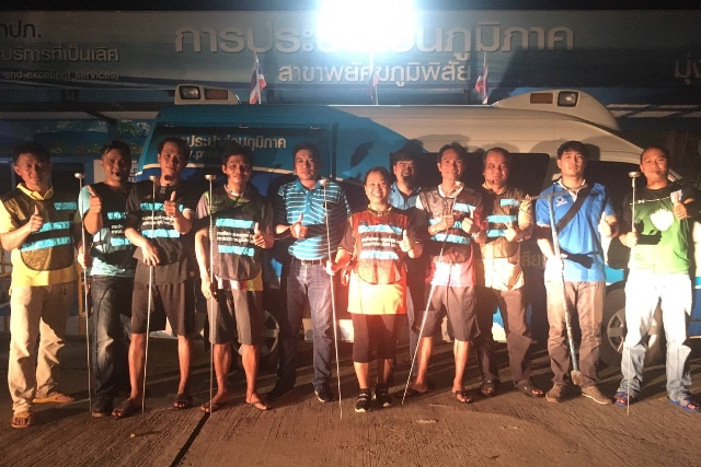 กองระบบจำหน่าย กปภ.ข.6 ร่วมกับ กปภ.สาขาพยัคฆภูมิพิสัย ดำเนินกิจกรรมหาท่อแตกรั่ว (STEP TEST)