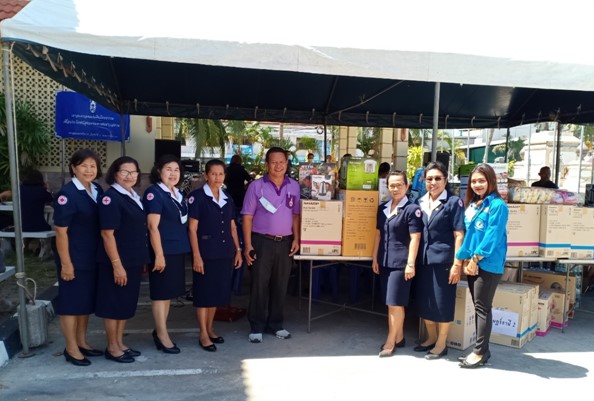 กปภ.สาขาเกาะสมุย เข้าร่วมงานกาชาดอำเภอเกาะสมุย ประจำปี 2564