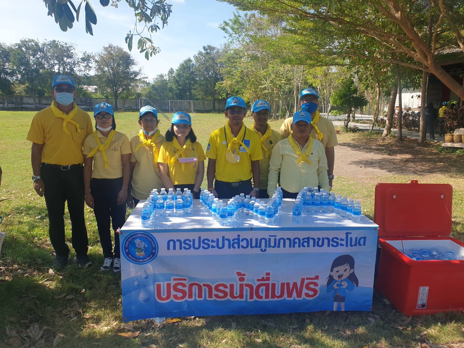 กปภ.สาขาระโนด เข้าร่วมกิจกรรมจิตอาสาพัฒนา เนื่องในวันระลึกพระบาทสมเด็จพระนั่งเกล้าเจ้าอยู่หัว 31 มีนาคม