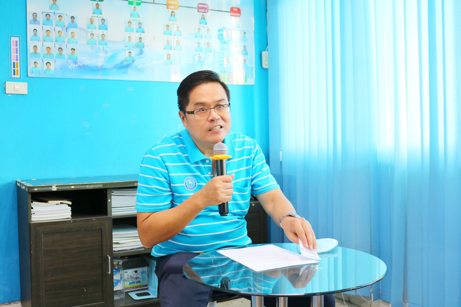 กปภ.สาขาปทุมธานี จัดกิจกรรม Morning Talk ประจำเดือนเมษายน พ.ศ. 2564