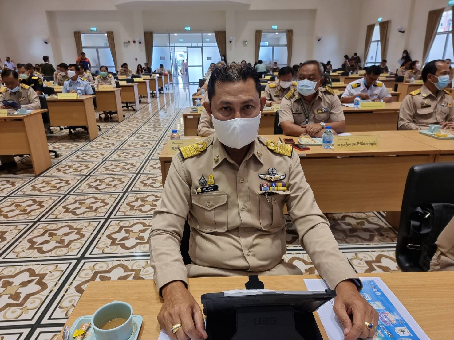 กปภ.สาขาภูเก็ต เข้าร่วมประชุมคณะกรรมการจังหวัด หัวหน้าส่วนราชการ และหน่วยงานที่เกี่ยวข้อง จังหวัดภูเก็ต ครั้งที่ 3 /2564