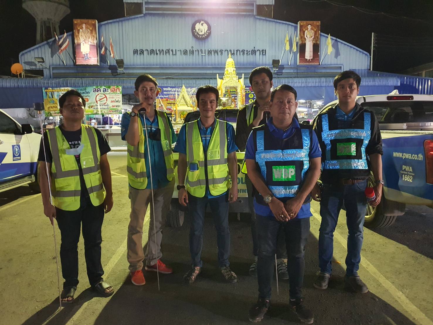 การประปาส่วนภูมิภาคสาขากำแพงเพชร ดำเนินกิจกรรมลดน้ำสูญเสียเชิงรุก
