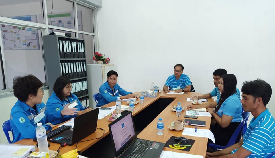การประปาส่วนภูมิภาคสาขาคลองท่อม ให้การต้อนรับและรับการตรวจติดตามผลการดำเนินโครงการ "Water Safety Plan : WSP"
