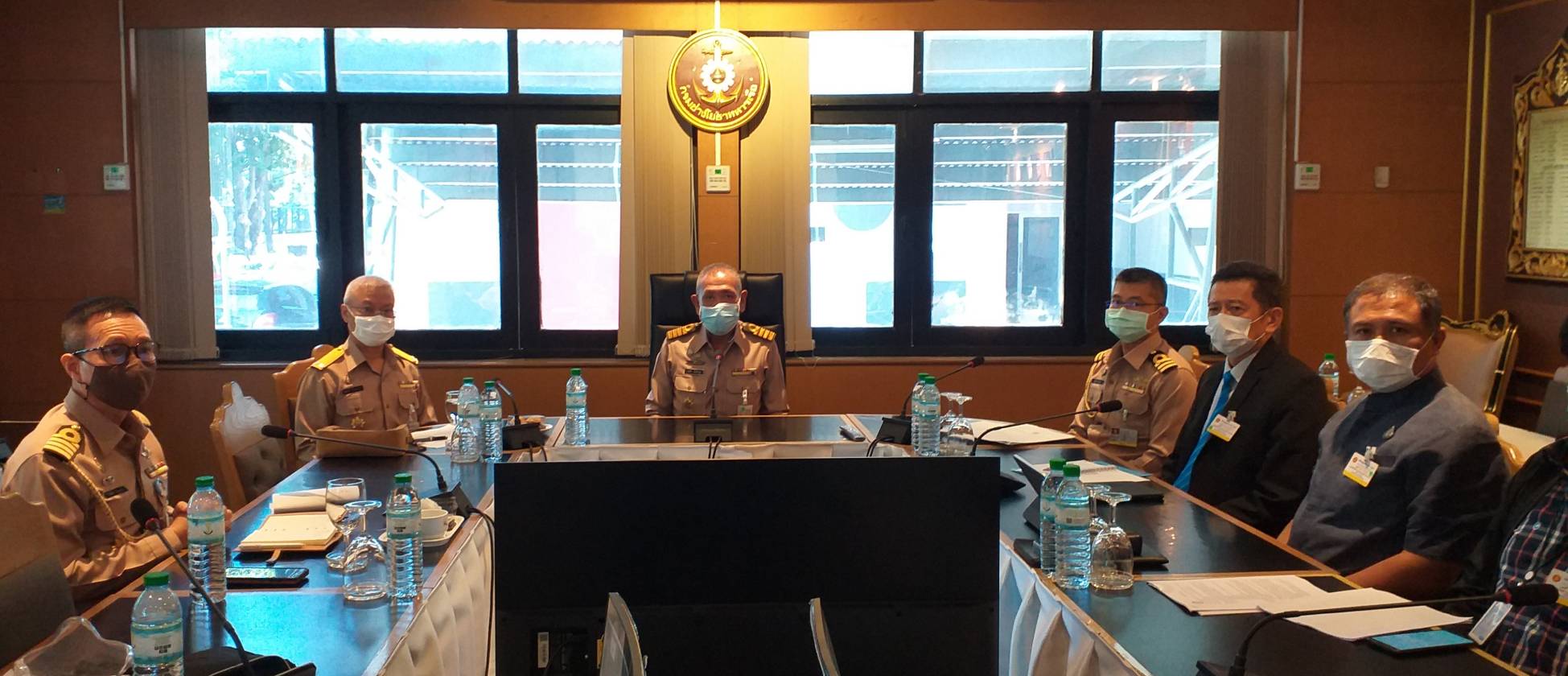 รปก.๓ และ กปภ.เขต ๑ ร่วมประชุมหารือการแก้ปัญหาขาดแคลนน้ำประปาฯ