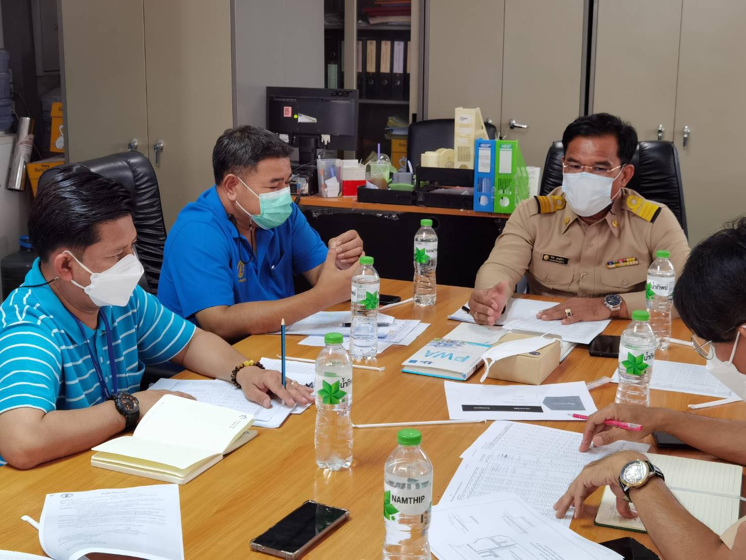การประปาส่วนภูมิภาคสาขาคลองหลวง จัดกิจกรรมสนทนายามเช้า (Morning Talk) ประจำเดือนเมษายน ครั้งที่ 8/2564