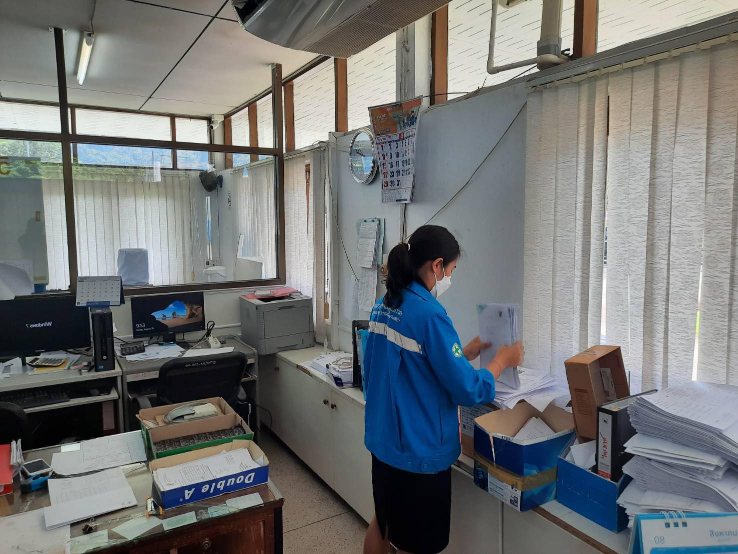 กปภ.สาขาพังงา ร่วมกิจกรรม Big Cleaning Day ครั้งที่ 2/2564 ณ สำนักงาน กปภ.สาขาพังงา