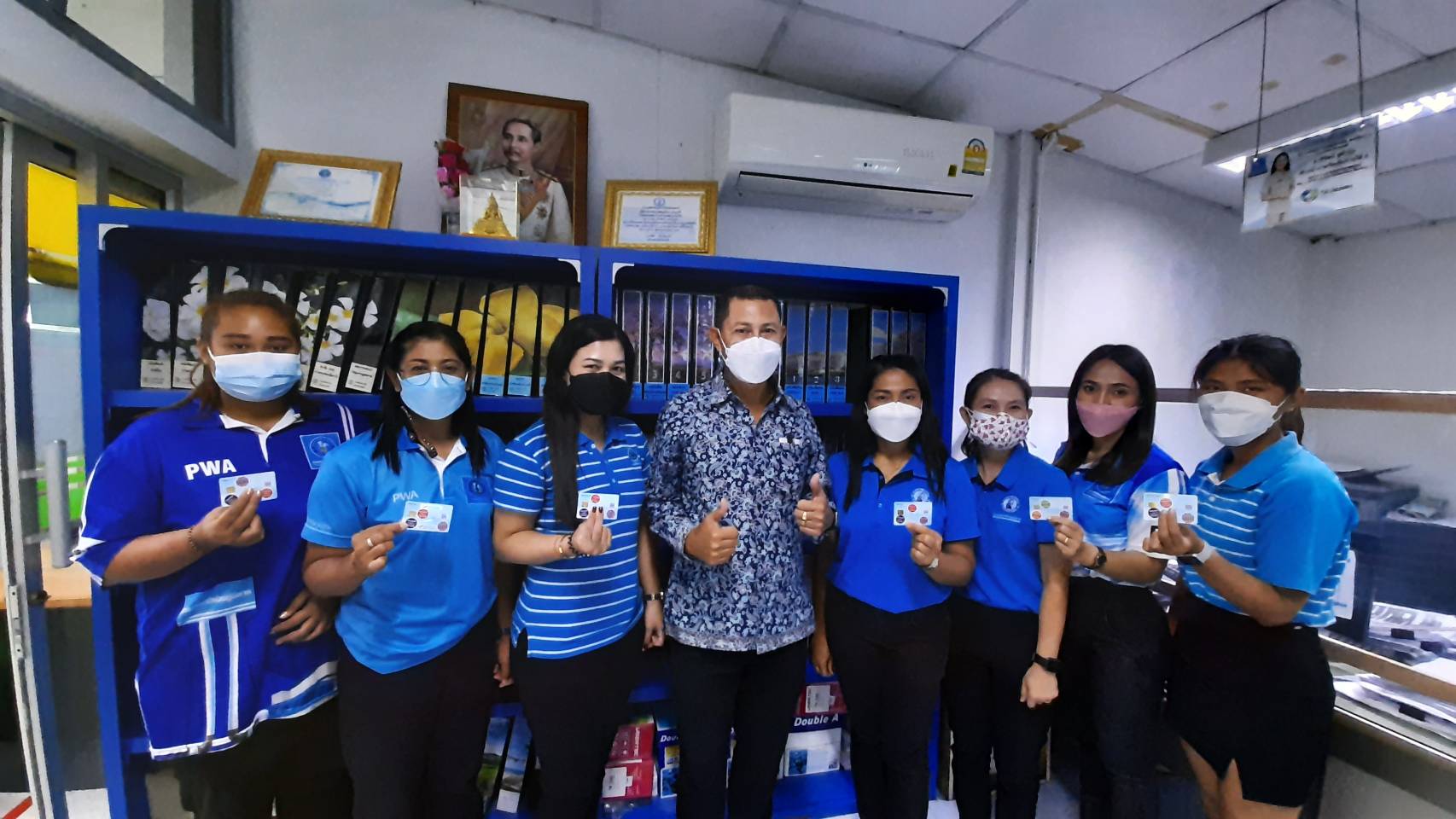 กปภ.สาขาภูเก็ต เข้ารับบริการฉีดวัคซีน (COVID 19) กระตุ้นเข็มที่ 3 ณ หน่วยบริการศูนย์การค้าจังซีลอนป่าตอง