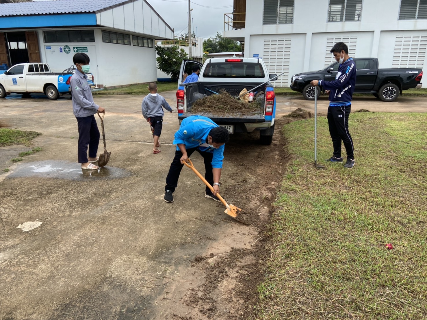 กปภ.สาขาเลิงนกทา จัดกิจกรรม Big Cleaning Dayประจำเดือน กันยายน 2564