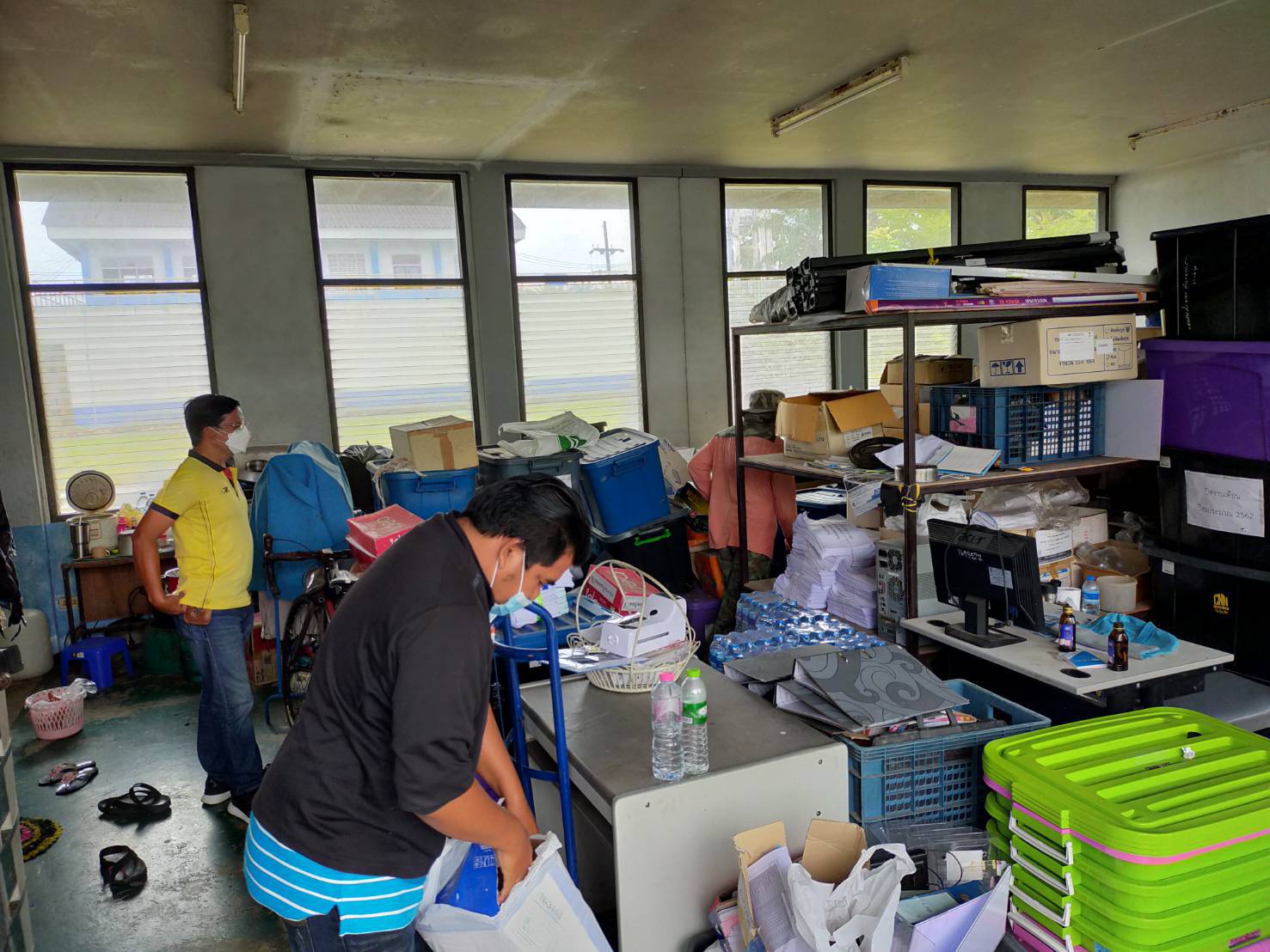 การประปาส่วนภูมิภาคสาขาคลองท่อม ร่วมกันทำความสะอาด (Big Cleaning Day) และกิจกรรม ๕ ส.