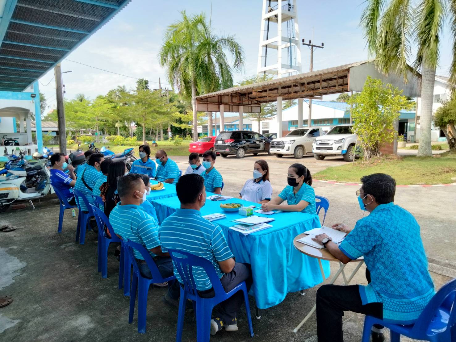 กปภ.สาขาระโนด จัดกิจกรรม Morning Talk ครั้งที่ 12/2564