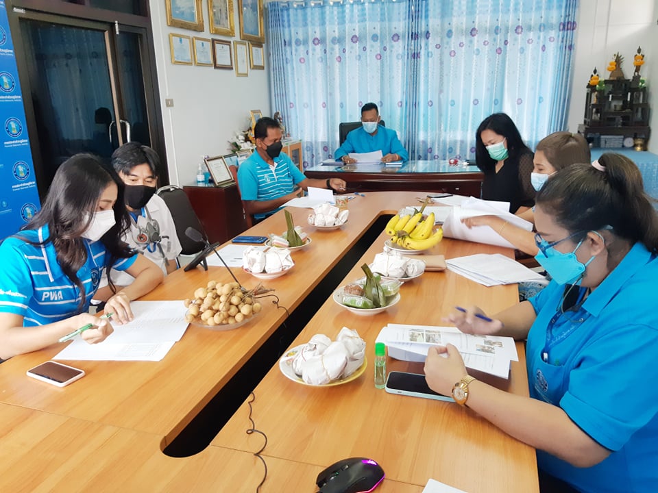 กปภ.สาขาระนอง จัดกิจกรรมสนทนายามเช้า (Morning Talk) ประจำเดือนกันยายน 2564