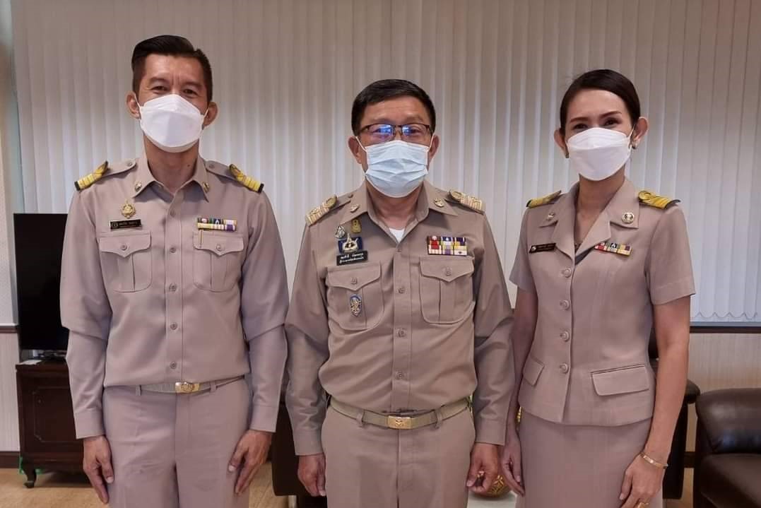 ผอ.กบร.6 พร้อมด้วย ผู้จัดการ กปภ.สาขาหนองเรือ เข้าพบ ผู้ว่าฯ จ.ขอนแก่น