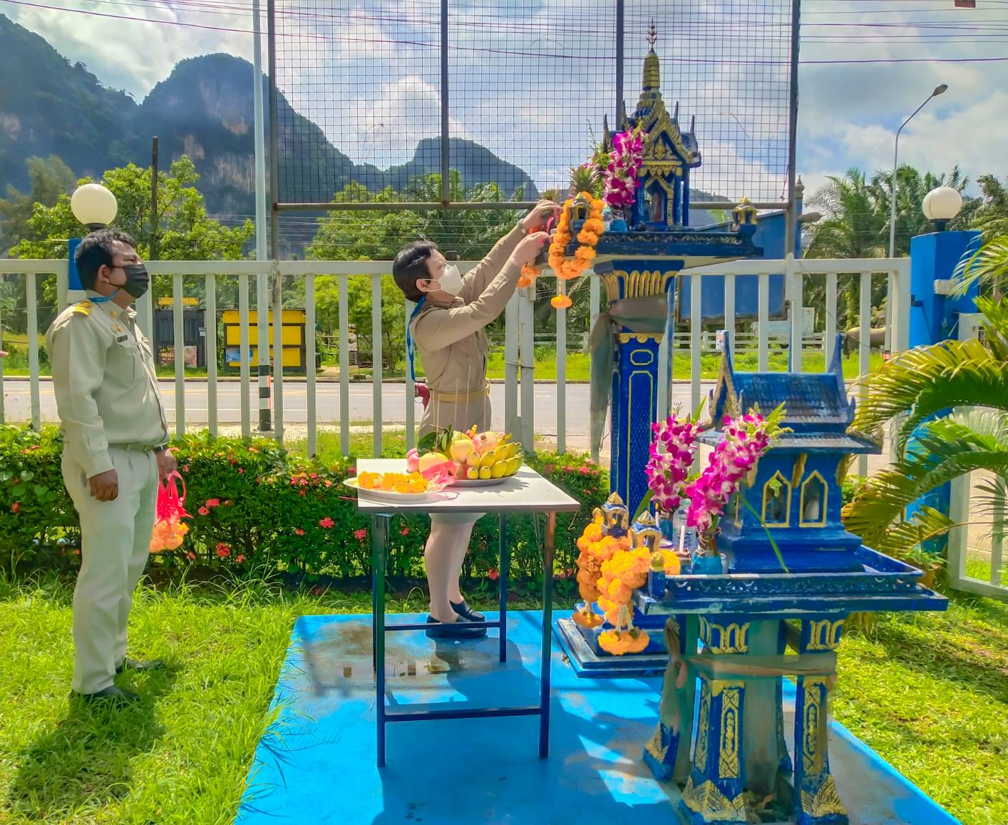 การประปาส่วนภูมิภาคสาขาอ่าวลึก ร่วมแสดงความยินดี และให้การต้อนรับนางพวงเพชร สุขโข เนื่องในโอกาสย้ายมาดำรงตำแหน่ง ผู้จัดการการประปาส่วนภูมิภาคสาขาอ่าวลึก