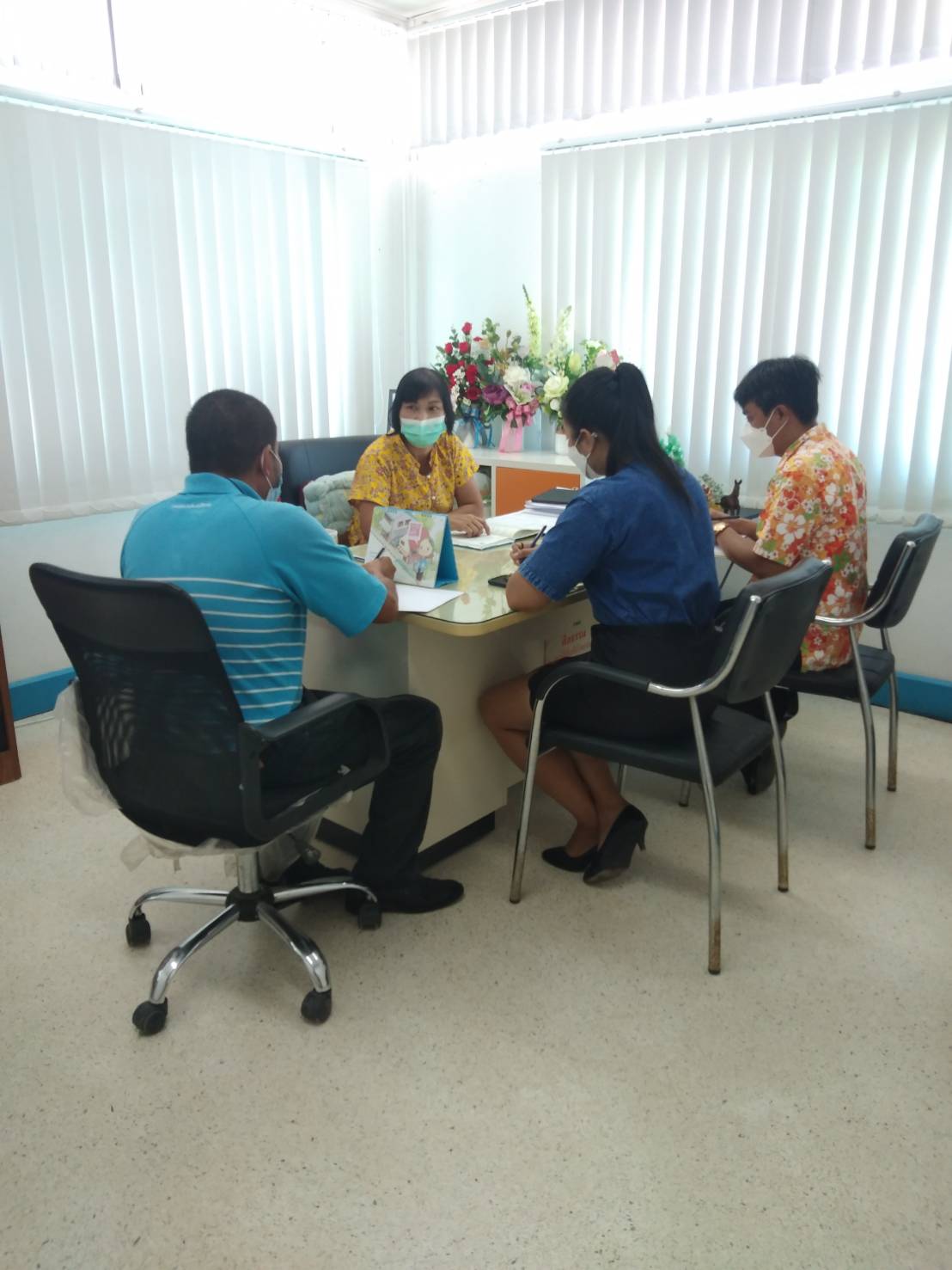 การประปาส่วนภูมิภาคสาขาคลองท่อม ประชุมหัวหน้างานเพื่อรับมอบนโยบายการปฏิบัติงาน