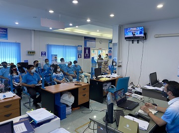 กปภ.สาขาพยุหะคีรีจัดกิจกรรม Morning talk ครั้งที่ 1/2565 วันที่ 27 ตุลาคม 2564