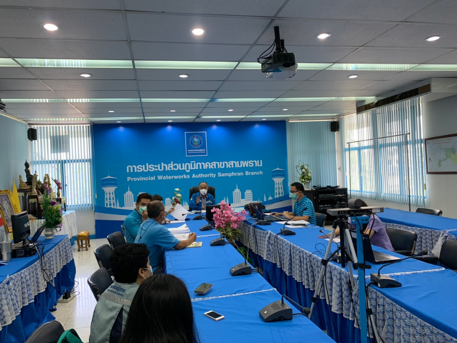กปภ.สาขาสามพราน จัดฝึกอบรม การใช้โปรแกรมระบบสารสนเทศภูมิศาสตร์ (GIS)