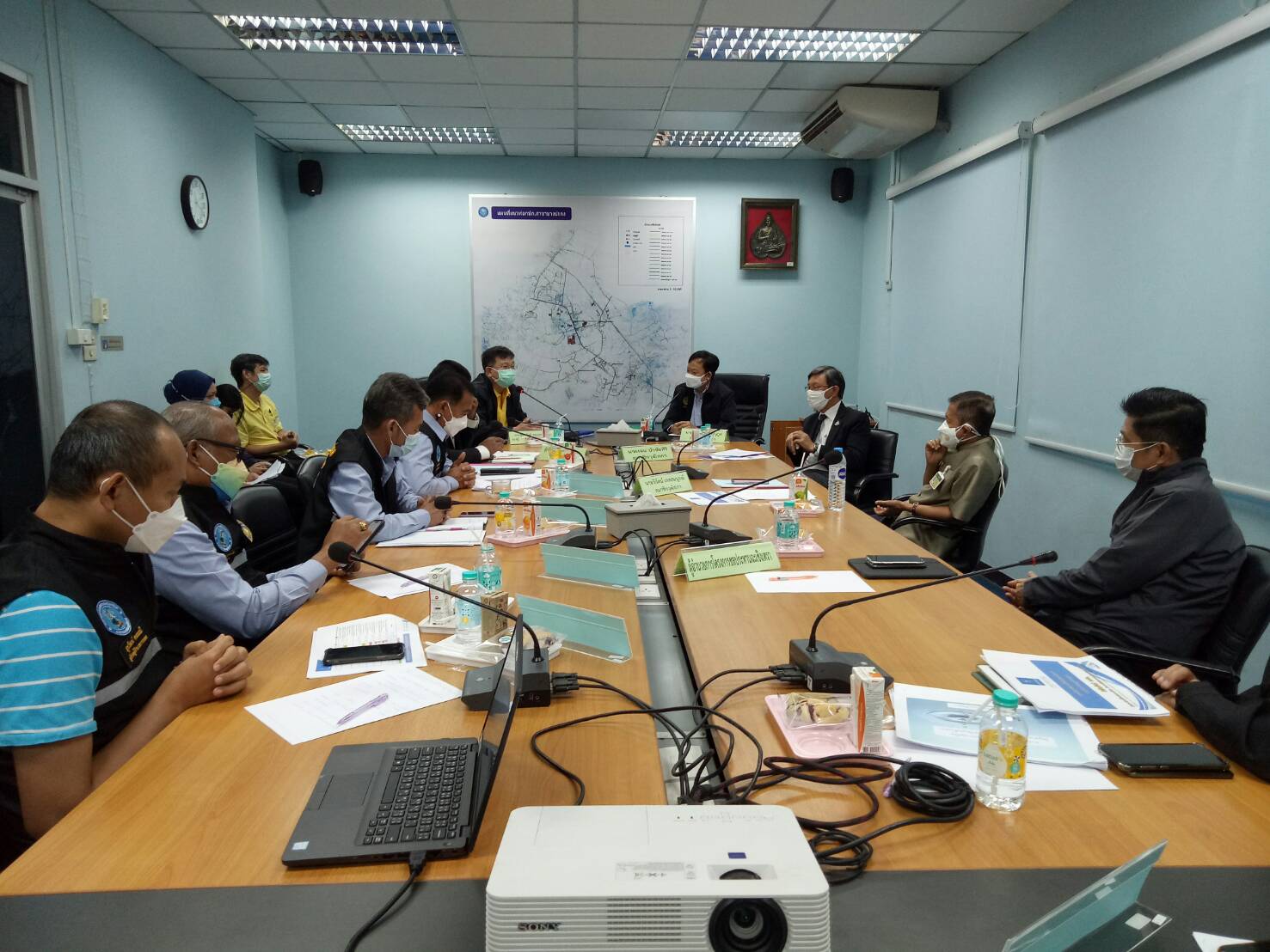 การประปาส่วนภูมิภาคเขต ๑ และการประปาส่วนภูมิภาคสาขาบางปะกง ร่วมให้การต้อนรับ สมาชิกวุฒิสภา และรองผู้ว่าราชการจังหวัดฉะเชิงเทรา ลงพื้นที่พบปะและรับฟังข้อคิดเห็นประชาชนจังหวัดฉะเชิงเทรา
