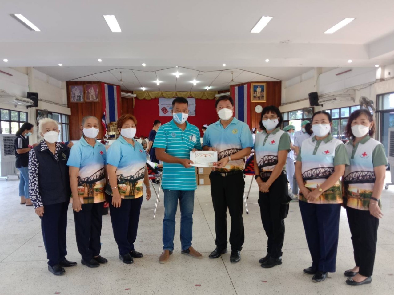 กปภ.สาขาท่ามะกา ร่วมบริจาคโลหิตแก่ โรงพยาบาลพหลพลพยุหเสนา