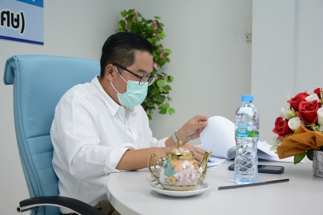 การประปาส่วนภูมิภาคสาขารังสิต (ชั้นพิเศษ) จัดประชุมหัวหน้างานและตัวแทนพนักงาน โครงการ (Morning Talk) ประจำเดือน พฤศจิกายน 2564