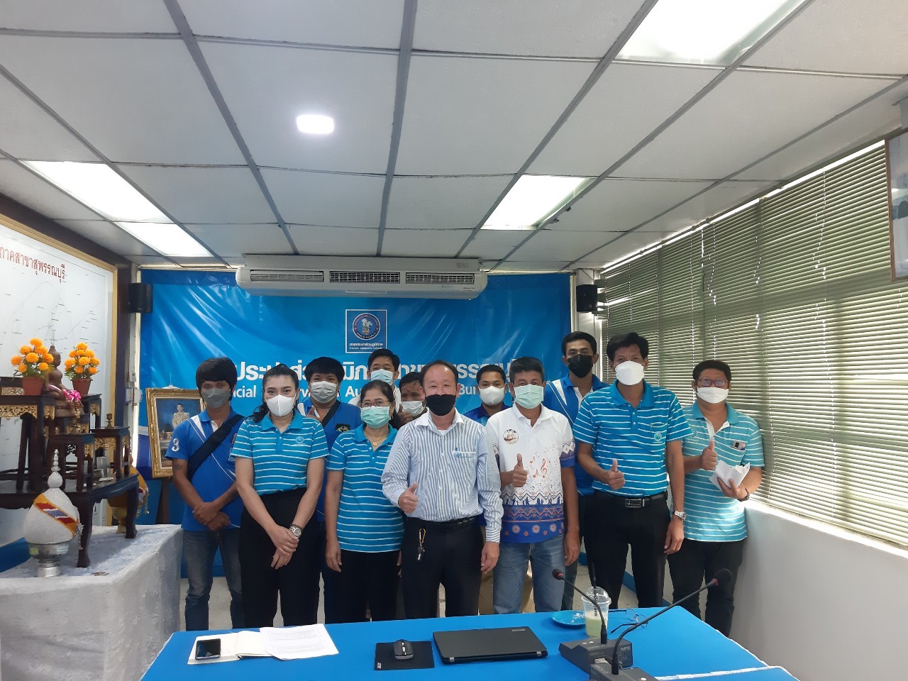 กปภ.สาขาสุพรรณบุรีจัดกิจกรรมสนทนายามเช้า (Morning Talk) ประจำเดือนพฤศจิกายน2564 ครั้งที่ 2/2565